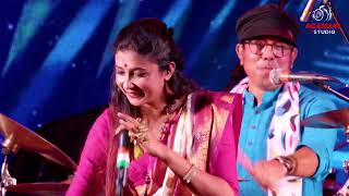 মেনকা মাথায় দিল ঘোমটা  Menoka mathay Dilo Ghomta  Live Singing By  pousali banerjee [upl. by Walls281]