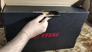 MSI GF63 Thin unboxing 10th gen Intel core i510500H  NVIDIA GeForce GTX1650 4GB  best config [upl. by Caspar]