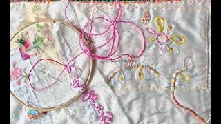 Hand embroideryGimp [upl. by Ahsac]