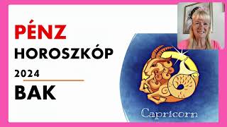 BAK horoszkóp 2024 pénzügyek szerencse horoszkóp [upl. by Nilesoy]