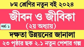 Jibon o Jibika Class 8 Chapter 2 Page 2123  ৮ম শ্রেণির জীবন ও জীবিকা ২য় অধ্যায় ২৩ পৃষ্ঠার ছক ২১ [upl. by Marla]