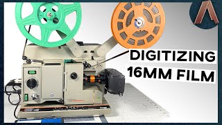 Transferring 16mm Film at Home with a modified Projector  FILMDIGITAL [upl. by Meridel197]