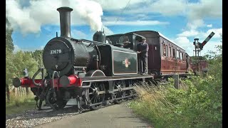 The Golden age of steam on the Kent and East Sussex Railway Tenterden to Bodiam  Steam Locomotives [upl. by Ilyak]