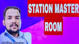 station master ka room kaisa hota h on duty SM [upl. by Eelynnhoj]