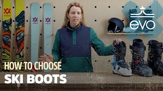 How to Choose Ski Boots  Size Fit amp Flex [upl. by Eekcaj]