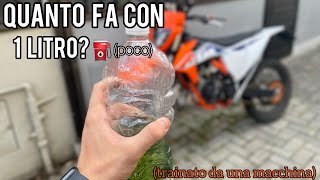 Quanti km fa con 1 Litro un KTM 125 sx 2022 pochi [upl. by Freddie988]