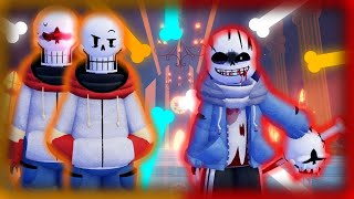 Undertale Remnants of the Multiverse  Ts Swap Papyrus Phase 12 Insanity Sans  Showcase [upl. by Shani]