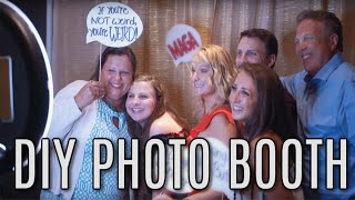 HOW TO DIY A PHOTO BOOTH FOR EVENTS [upl. by Ayr]