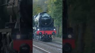 46100 Royal Scot thunders up Gomshall Bank  200624 [upl. by Laerdna]