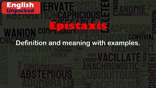 Epistaxis [upl. by Stav504]