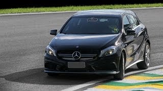 Mercedes A45 AMG apavora em Interlagos [upl. by Yeung181]