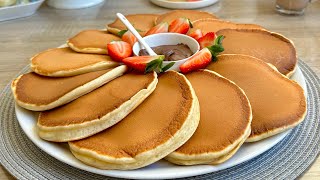 PANCAKES HYPER MOELLEUX  RECETTE TRES FACILE ET RAPIDE [upl. by Doy332]