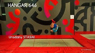 Park Trampolin HANGAR 646  urodziny Stasia 2017 4K UHD [upl. by Alla]