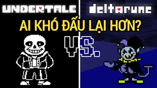 Sans và Jevil  AI KHÓ CHƠI HƠN Undertale amp Deltarune [upl. by Sumerlin]