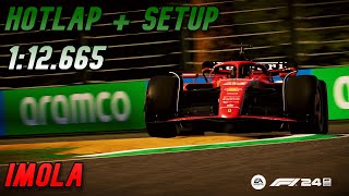 F1 24 Imola Hotlap  Setup 112665 [upl. by Bobbi190]