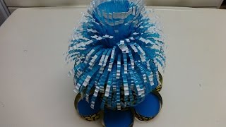 Recycled Projects for School  Fountain out of Plastic Bottles DIY Recycled Bottles Crafts [upl. by Earle]