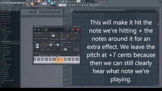 FL Studio 12 Tutorial  Good EDMHouse Synth using 3xOsc [upl. by Haiel]