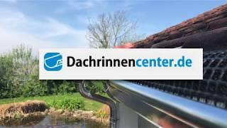 Dachrinne ohne löten  Dachrinnencenterde [upl. by Jaddo515]