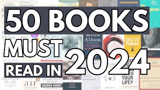 50 Best Non Fiction Books to Change Your Life✨ Must Read Books 2024 [upl. by Christoper44]