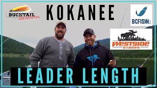 Kokanee Leader Length 2018 [upl. by Dlanigger576]