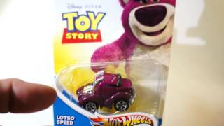 2012 Toy Story 3 HOT WHEELS Haul video amp mini visual review from Kmart August 2 2012 [upl. by Hauger303]