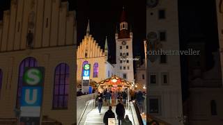 Munich Christmas Market Timelapse marienplatz [upl. by Florri]