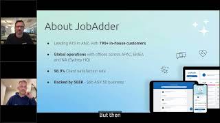 Talent advisor Matt Woodard reveals why he chose JobAdder [upl. by Shantee777]