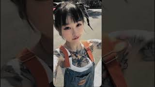 tattoo girl 🥵shortsfypviralvideoviraltiktoktrending [upl. by Rao]