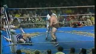 CatchenWrestling Otto Wanz vs Dave Barbee 060785 Graz [upl. by Maximo311]