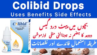 Colibid Drop Uses  How to Use Colibid Drops  Colic Drops [upl. by Naibaf]