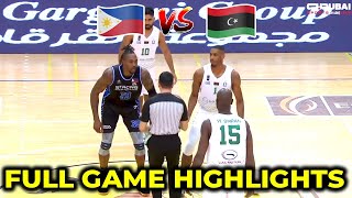 Strong Group PH vs Libya Full Game Highlights  33rd Dubai International Basketball Tournament 2024 [upl. by Navad]