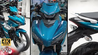 Yamaha Exciter 155 VVA ABS 2024  Xanh Ngọc  Walkaround 4K60P [upl. by Wilscam954]