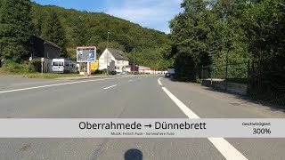 MK Lüdenscheid Oberrahmede → Dünnebrett [upl. by Halfon]