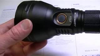 Astrolux FT03 USB rechargeable 2400 lumens Customizeable [upl. by Haisej]