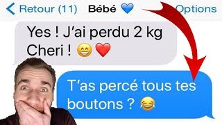 LES PIRES SMS DE COUPLE [upl. by Sass]