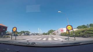 Hylses Blekingeturné  MÖRRUM  ASARUM  180608  GoPro 5  Mazda 3 Karlshamns kommun [upl. by Isied]