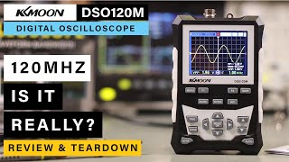 KKMoon DSO120M Oscilloscope ⭐ Is it really 120Mhz ⭐ Complete Review amp Teardown [upl. by Janella]