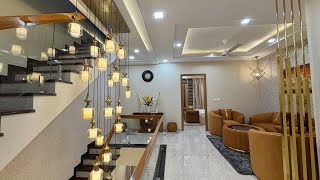 20x60 House Design with 4 bedroom amp Separate Drawing Area  Furnished Villa in Jagatpura Jaipur [upl. by Tdnaltroc]