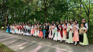 Banater Schwaben beim Oktoberfest in München 2024 [upl. by Pachton]