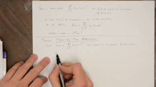 Series  TermByTerm Differentiation [upl. by Otrebilif]