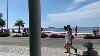 Poniente Beach Benidorm 26 April 2024 [upl. by Thun]