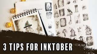 3 Tipps für den InkTober [upl. by Cinom]