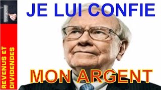 POURQUOI JE CONFIE mon EPARGNE à WARREN BUFFET [upl. by Adni]