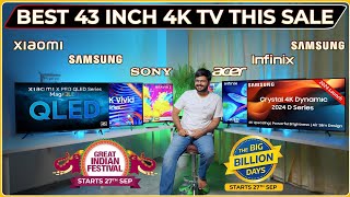 I Bought All 43 inch TVs for Best 📺 Amazon Great Indian Festival Flipkart Big Billion Days 2024 🎉🛒 [upl. by Cicily743]