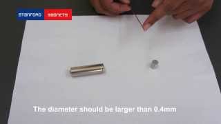 How to Create a Homopolar MotorStanford Magnets [upl. by Botnick125]