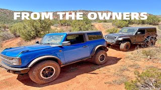 2 Door Jeep VS 2 Door Bronco Which Is Easier to Offroad [upl. by Nal]