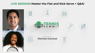 Tennis Summit 2024 Master the Flat and Kick Serve with Dayday Kay [upl. by Lyons633]