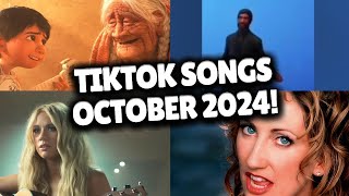 Top Trending Songs on TikTok  October 2024 [upl. by Tse]