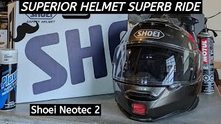 Shoei Neotec 2  12000 Mile Review  Best Helmet Ever  Wahoo [upl. by Attenreb]