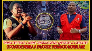 ÚLTIMAHORAO Discurso PoderosoVenâncio Mondlane Faz História com Recepção Real em Pemba Vejaquot [upl. by Ahsiner198]